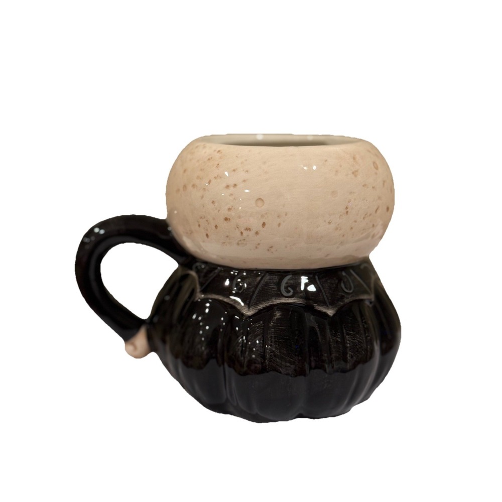 New Carnival Cottage Johanna Parker Large Coffee Mug Luna Moon Tuxedo Ceramic - Picture 2 of 2